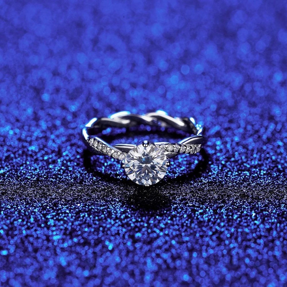1ct. t.w. Diamond Engagement Ring - Picture 3 of 14